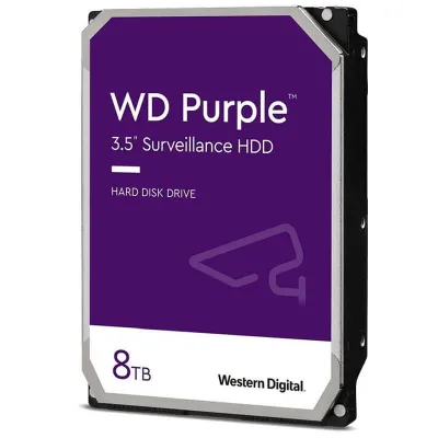 Жорсткий диск 3.5" 8TB 256MB Western Digital Purple (WD85PURZ)